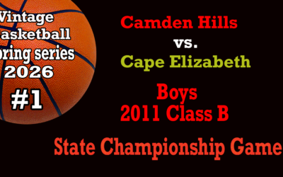 2011 Class B State Championship Boys Basketball Game : Camden Hills vs Cape Elizabeth