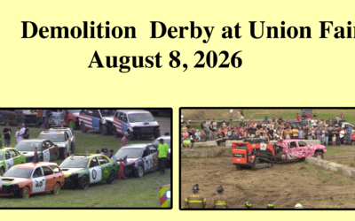 Demolition Derby at Union Fair 8/8/2026