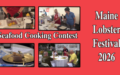 2026 Seafood Cooking Contest at the Maine Lobster Festival, Rockland Maine.