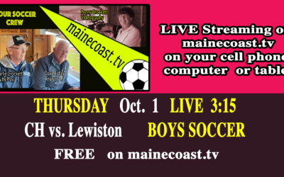 Live Stream Camden Hills Boys Soccer vs Lewiston 10/1/26  3:30 PM